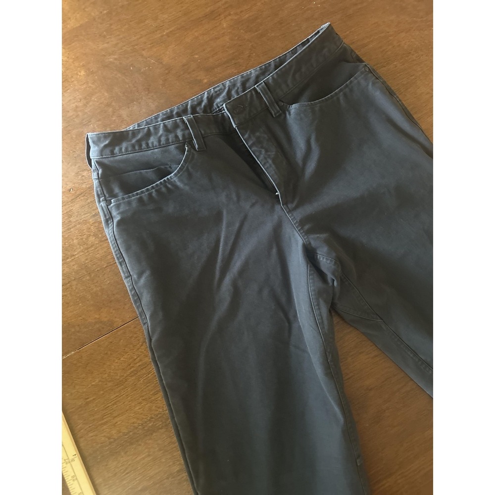 ABC Lululemon Pants Mens 34x26 Blue Slim Fit Stretch Chino Travel Casual Nylon